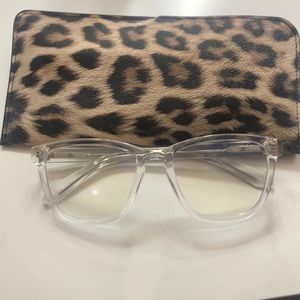 Quay blue light clear glasses